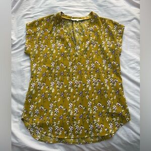 Monk & Lou Floral Crepe Blouse